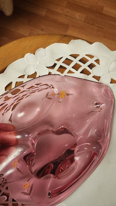 Фрутковница Богемия Чехия со сколом