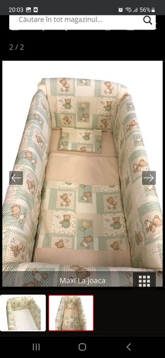 Protecții/Aparatori maxi pat bebe