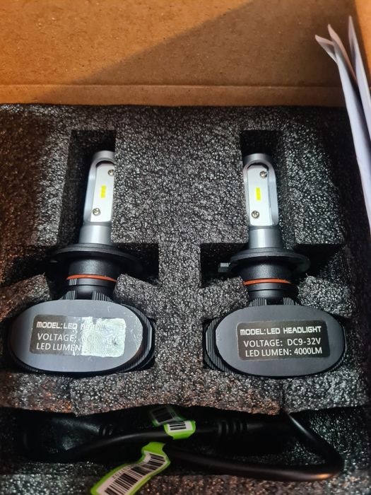 Becuri led auto cu radiator