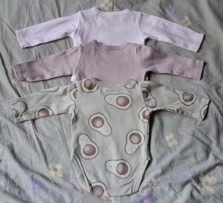 Set 3 body-uri bebeluși Cool Club