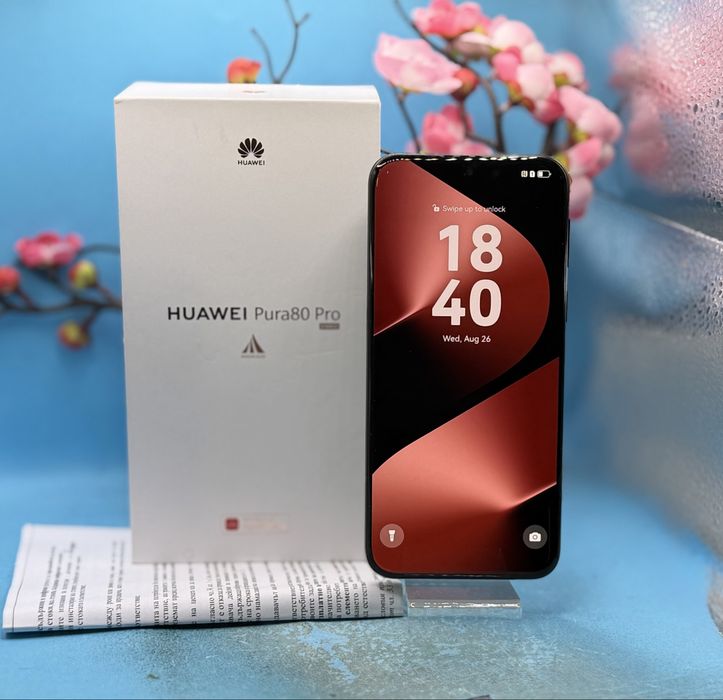 ГАРАНЦИОНЕН!!! Huawei Pura 80 Pro, 512GB, 12GB RAM, Black