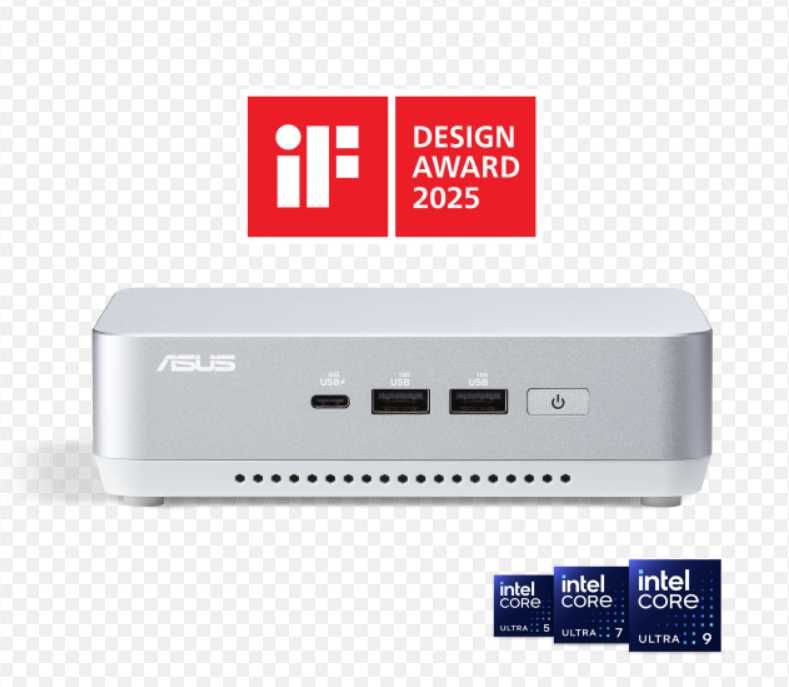 Мини ПК ASUS NUC 14 PRO+ Intel Core Ultra 9 185H, 64/1TB Slv AI ready