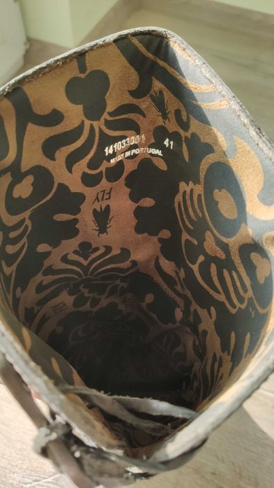 Нови дамски ботуши FLY LONDON "TACK" - EU 41 / UK 8 - кожа