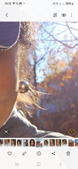 Серьги шарики из серебра