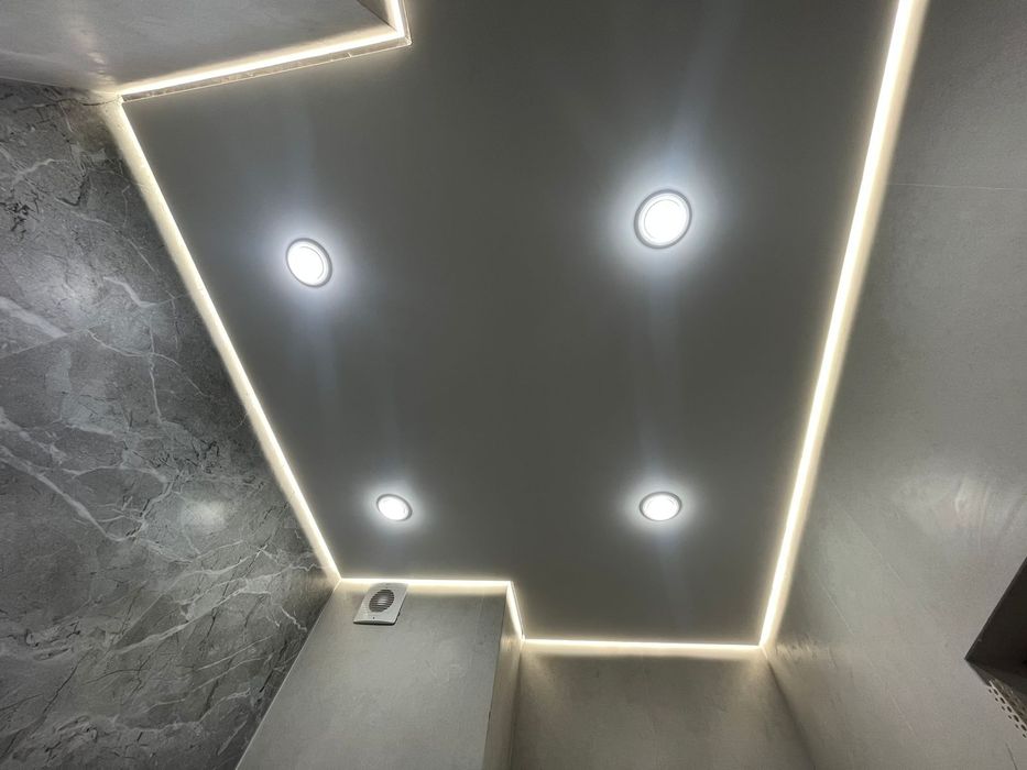 Натяжные потолки софиты в подарок