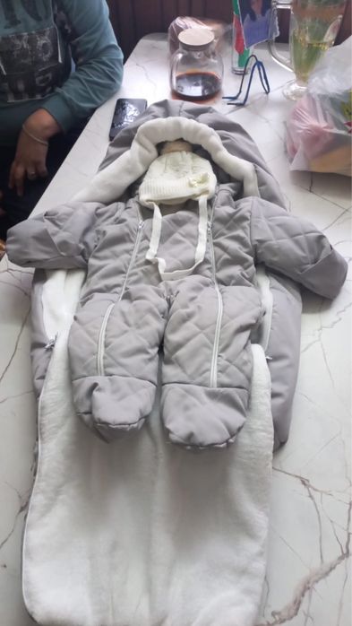 Детский зимний комбинезон