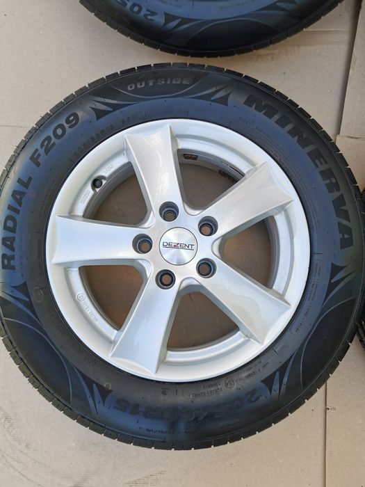 Jante Dezent 5x112 Audi VW Seat Skoda 205/65 R15 anv noi de vara