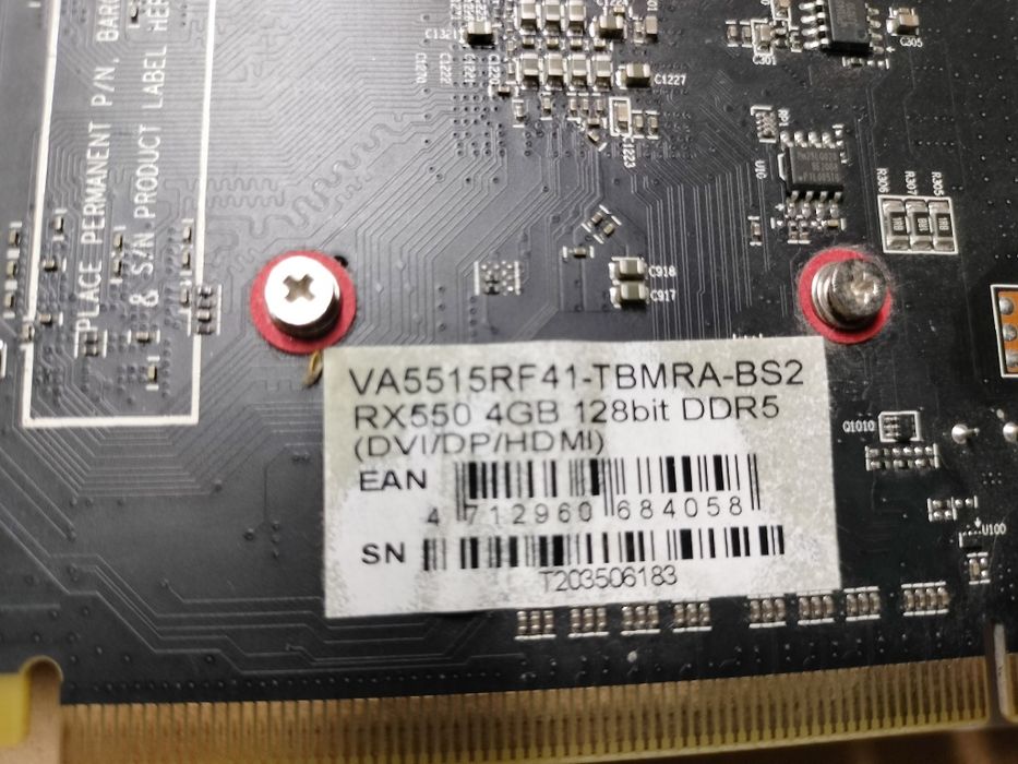 Placa video AMD Radeon RX 550