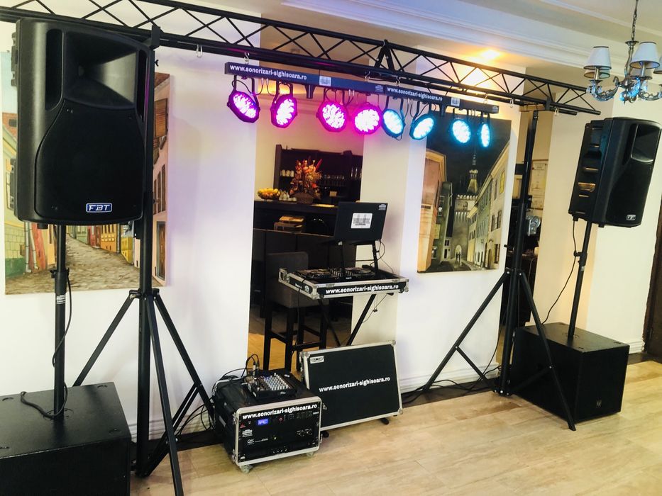 De închiriat boxe lumini sisteme sunet, sonorizare pentru formatii /dj