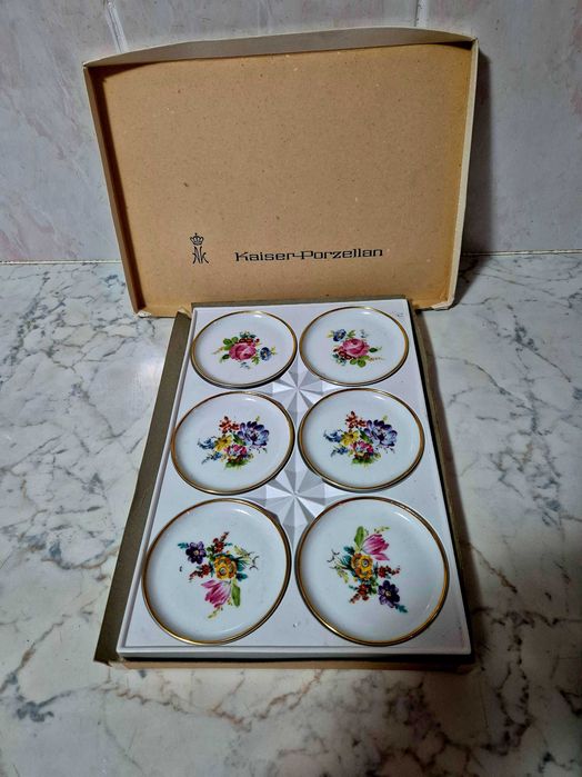 Vand Superb set 6 farfurioare marcaj original Kaizer - Germany