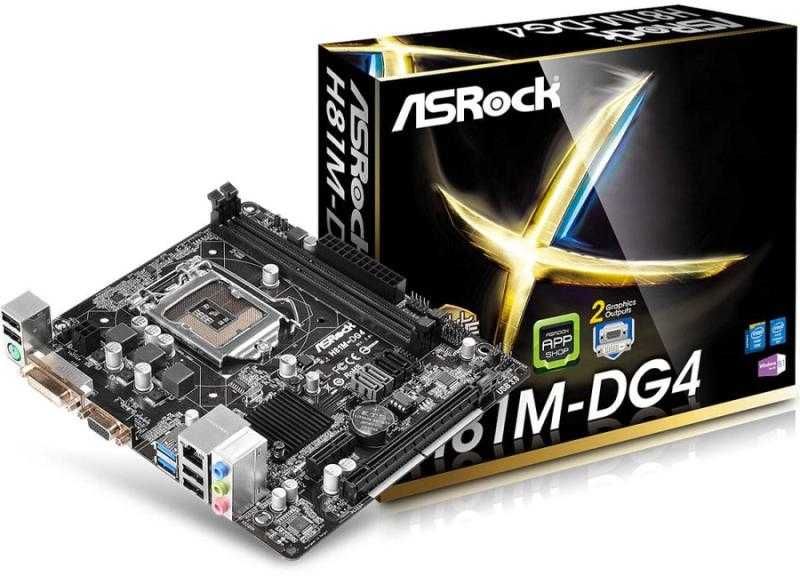 Placa de baza Asrock H81M-DG4