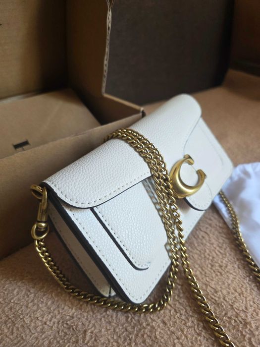 Geanta coach piele naturala