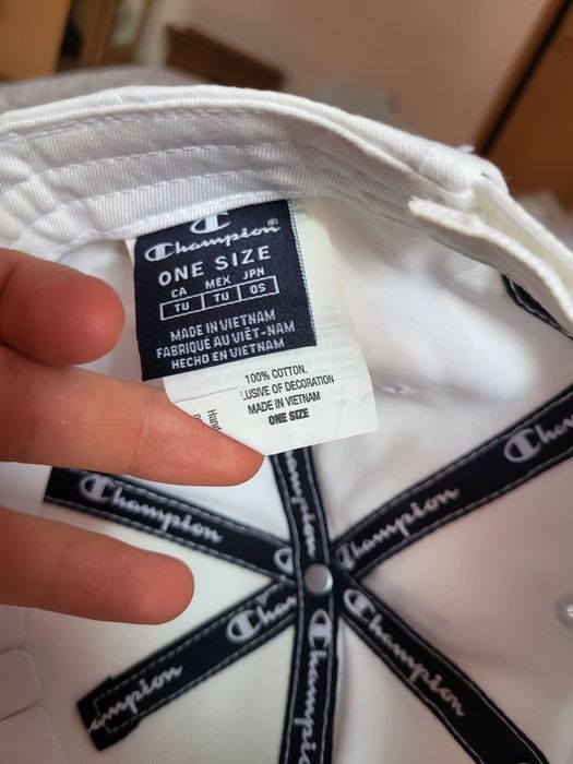 Кепка Champion белая