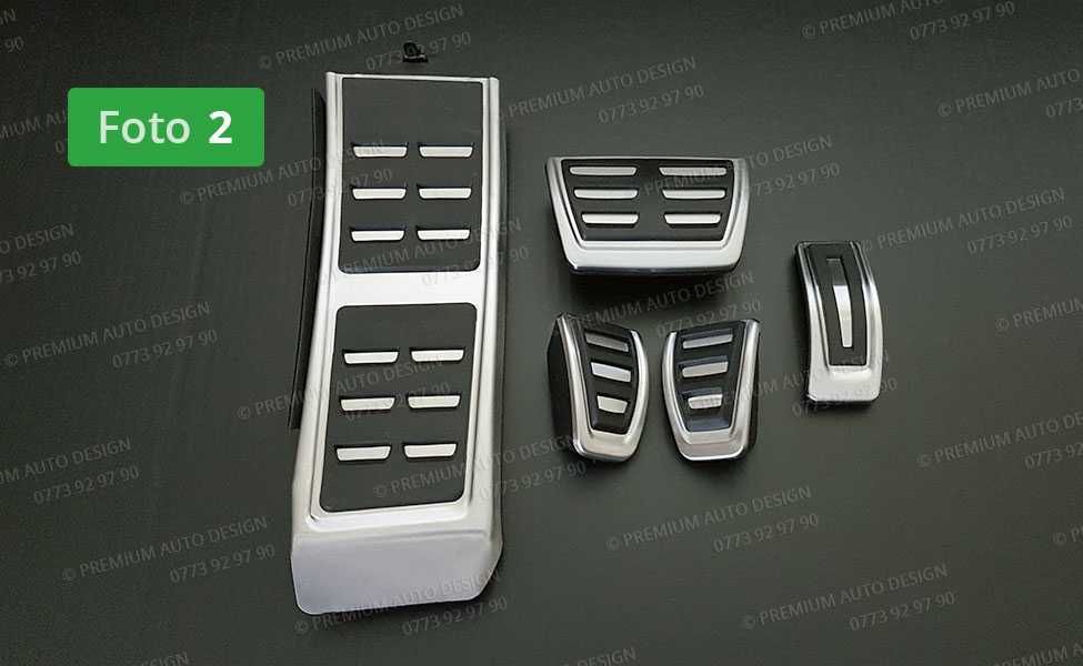 Ornamente INOX pedale - Audi / VW / Skoda / Seat   (diferite modele)