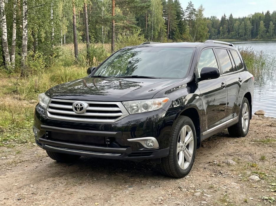 Защита бампера Toyota Highlander Volkswagen Touareg
