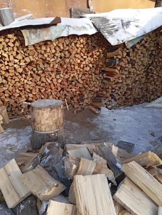 Продам сухие рубленные дрова в мешках