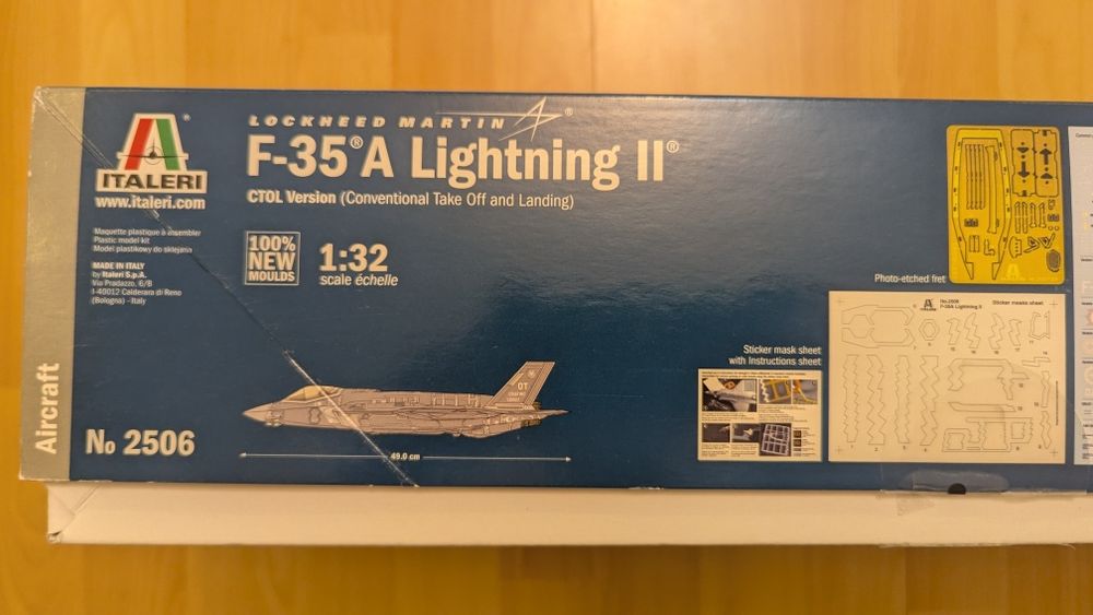 Lockheed Martin F35A Lightning 2 scara 1:32