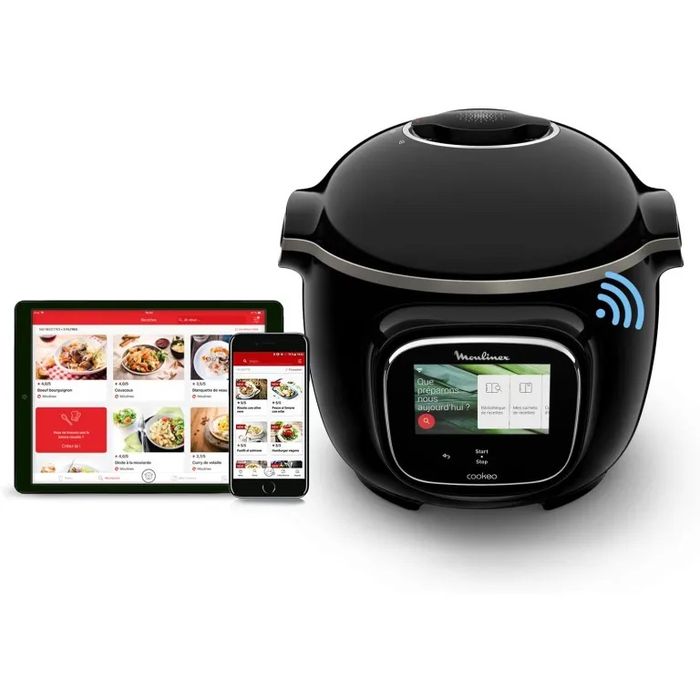 Мултикукър Moulinex Cookeo Touch WiFi (CE9028) 6L