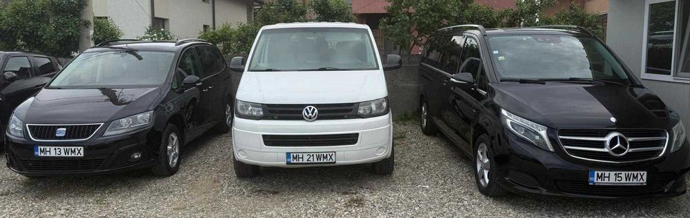 Închiriez AUTO 7/8 locuri, Mercedes V Klasse/Transporter/Seat Alhambra