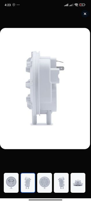 прессостат (Пневмореле маностат) для газового котла 40/25 Pa