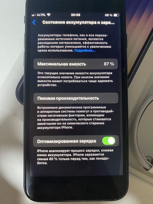 Iphone se 3 [2022] ориг 87%акб