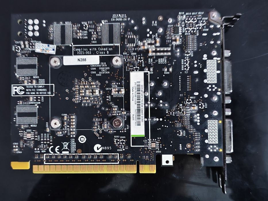 Видеокарта Nvidia GTX 750 2GB. Videokarta Nvidia GTX 750 2GB