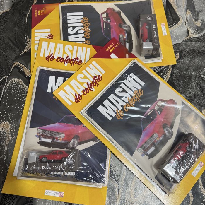 Machetă Dacia 1300 Scara 1:60/Colecția Libertatea