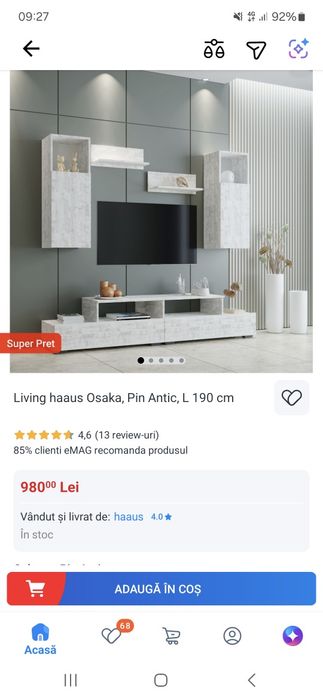 Mobilă living 190