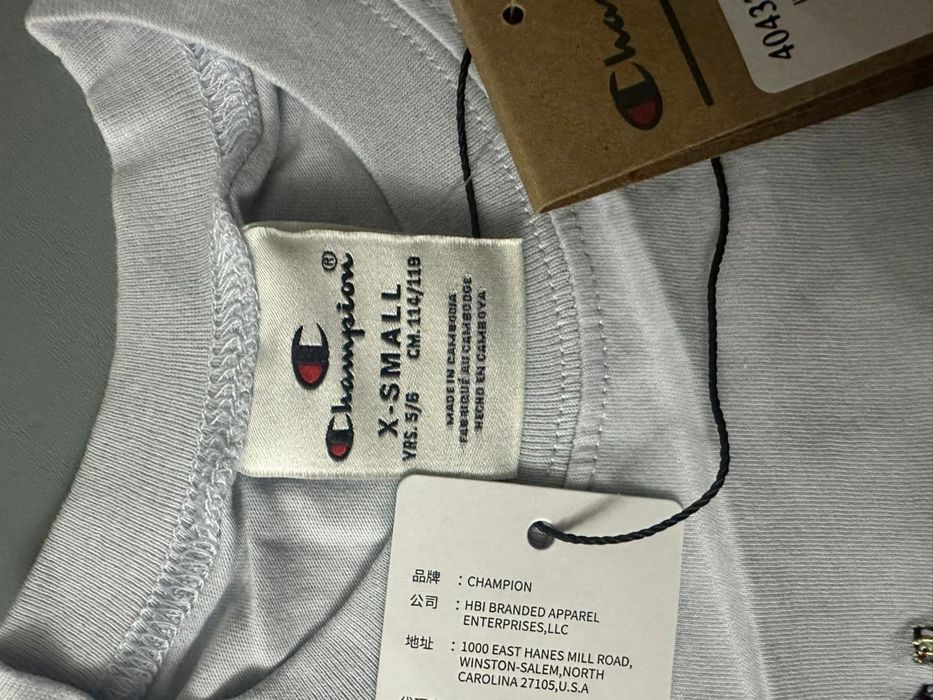 футболка champion чемпион