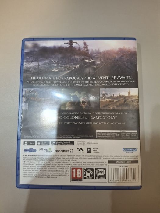Продаю диск METRO EXODUS