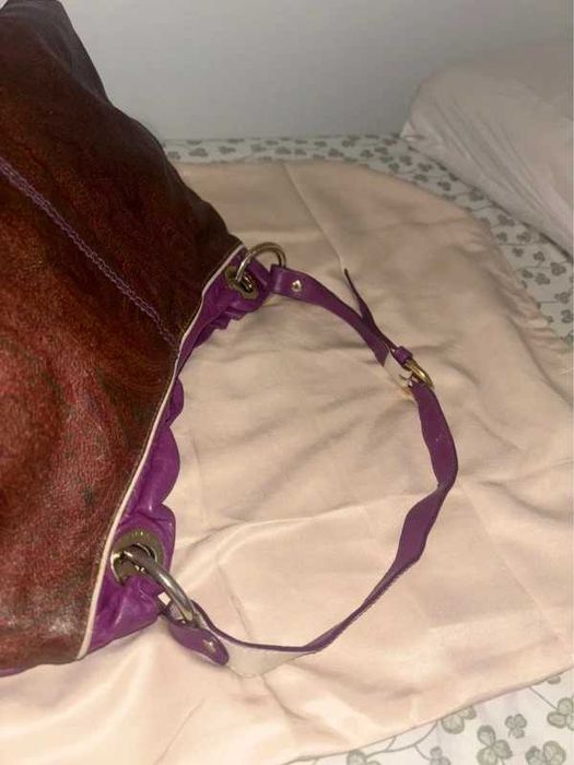 Две чанти. ETRO Original 100% Кожа Голяма чанта