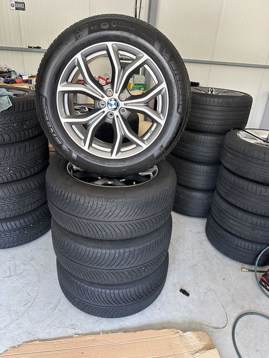 jante bmw x5 x6 g05 g06 5x112 top anvelope 265 50 19 michelin