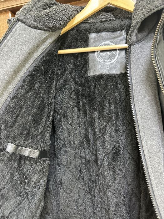 Montego мъжко кожено яке с подплата