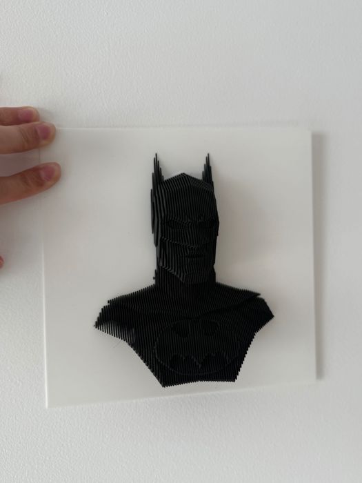 Tablou 3D Batman - decor modern print 3D, idee perfecta de cadou.
