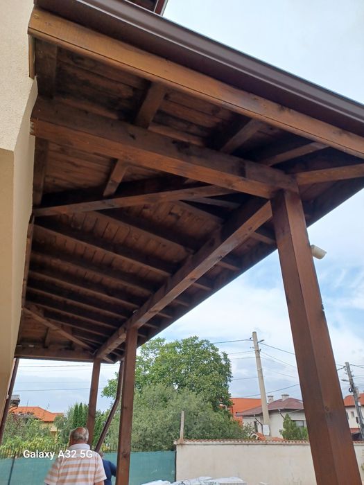 Навеси + покриви + тераса + веранда - усвояване остъкляване покриване