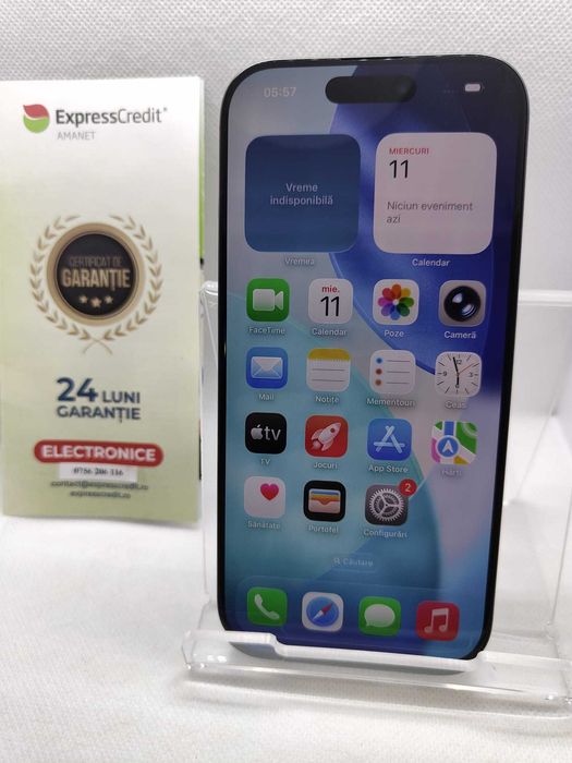 Iphone 16 Pro 512Gb 100% bateria (68828/10 Pacurari 1) Garantie 2 ani