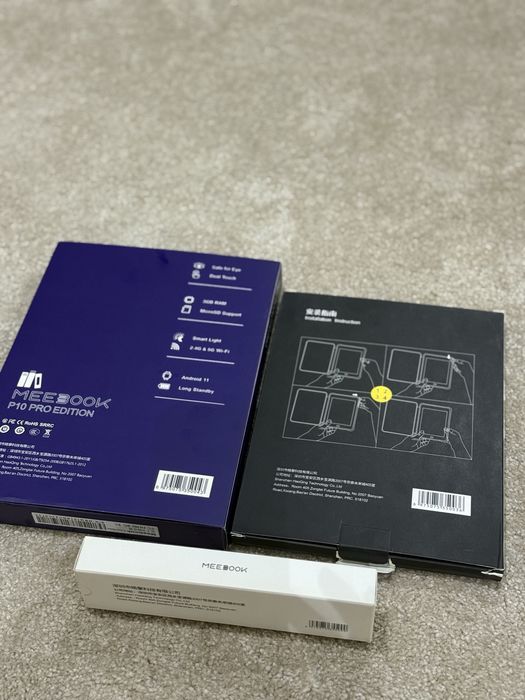 Электронная книга Meebook P10 Pro Edition и аксессуары к ней