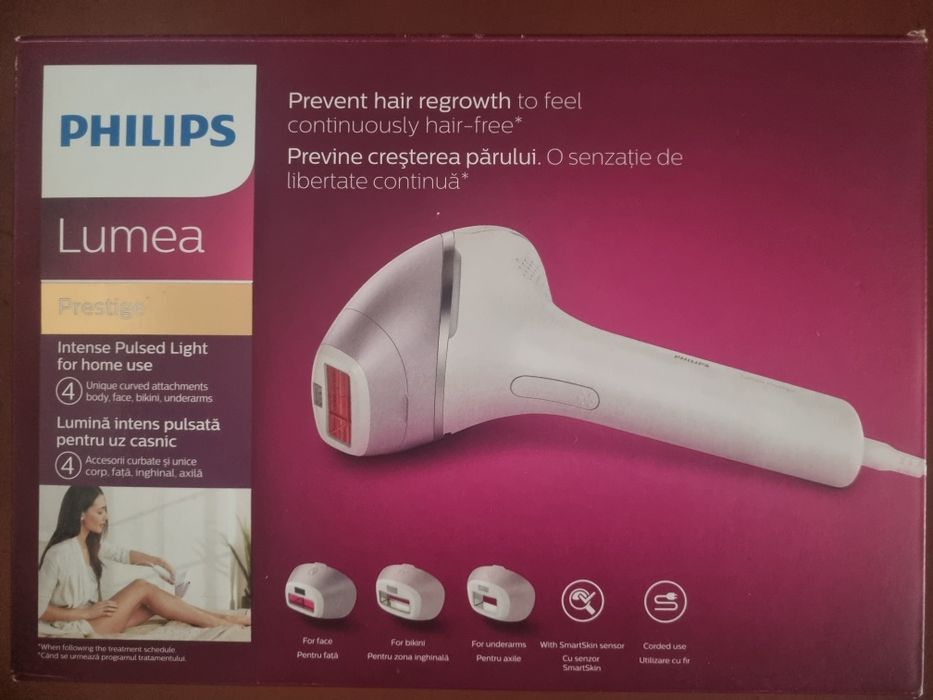 Epilator IPL Philips Lumea Seria 8000 BRI947