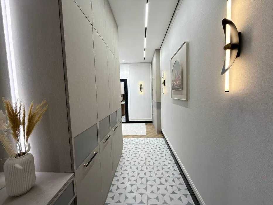 ЛЮКС ремонт НОВОСТРОЙКА 4/2/11 116м²  ЖК "City Life" / Яккасарайский