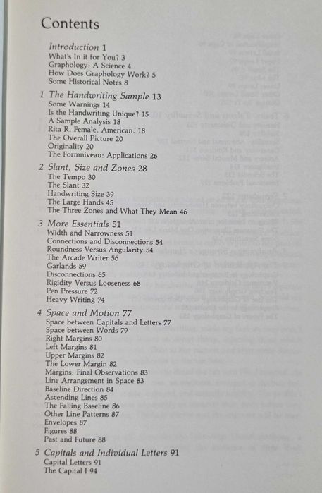 Graphology Explained & Graphology Handbook