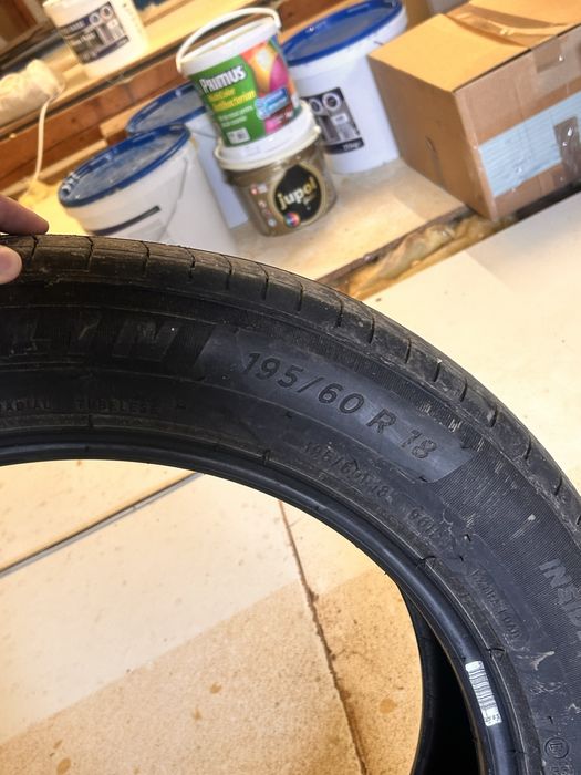 Set cauciuc de vara Michelin 195/60/R18 extra load