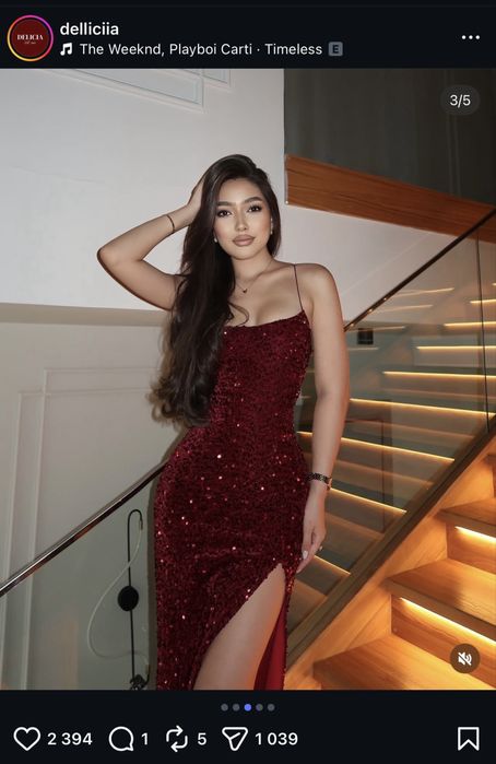 Вечернее платье Malena