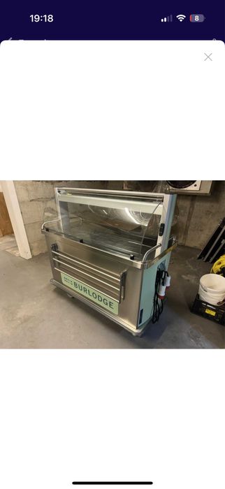 Burlodge masa de servire cu dulap de regenerare