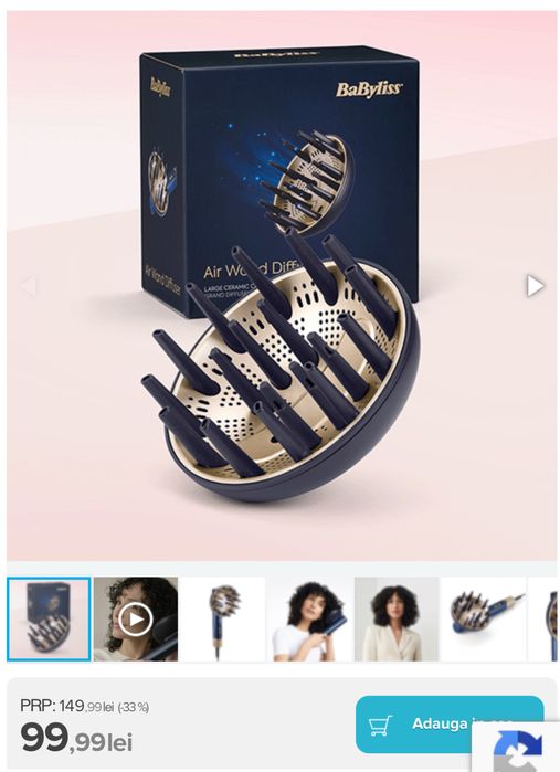 Uscator Babyliss Air Wand