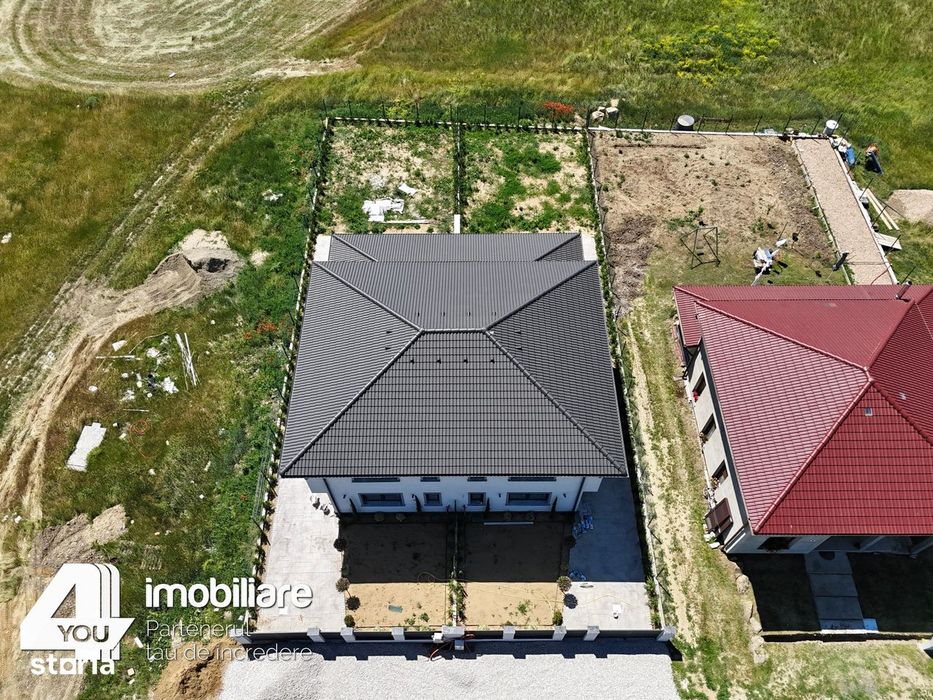Duplex în Livada ,construcție nouă la cheie cu 3 dormitoare, mobilat