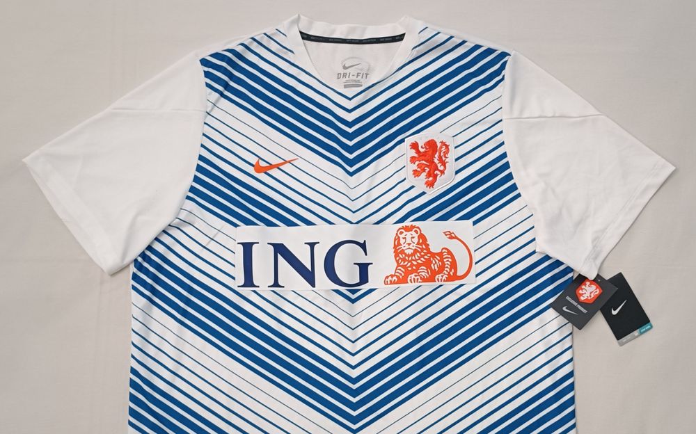Nike DRI-FIT Netherlands Jersey оригинална тениска 2XL Найк Холандия