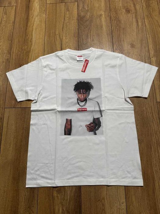 Supreme x NBA YoungBoy White T-shirt