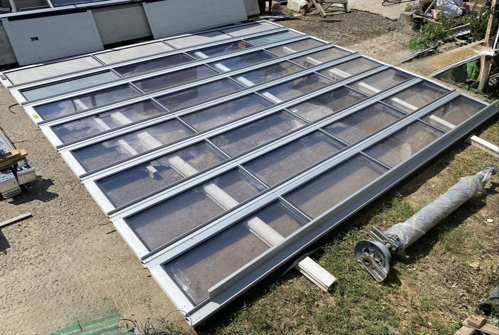 USA SECTIONALA INDUSTRIALA hala garaj H 475 x L 405 Garantie