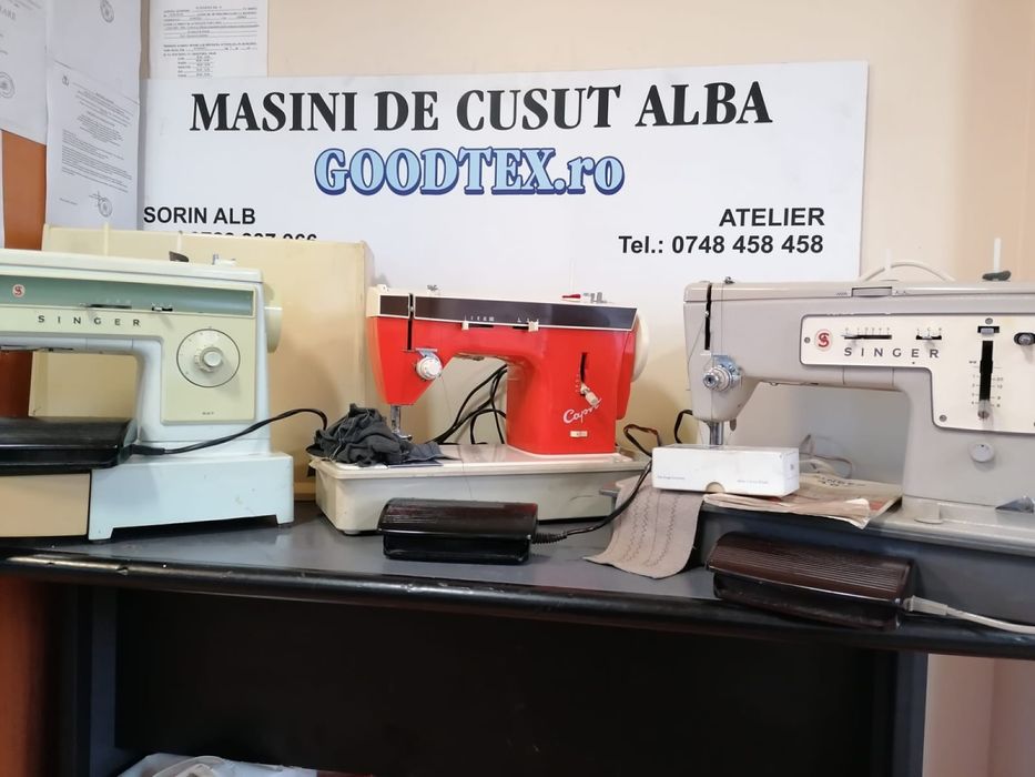 Masini de cusut casnice cu  garantie 6 luni