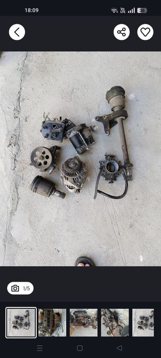 Продам навесные и двиготель на хонду срв rd1